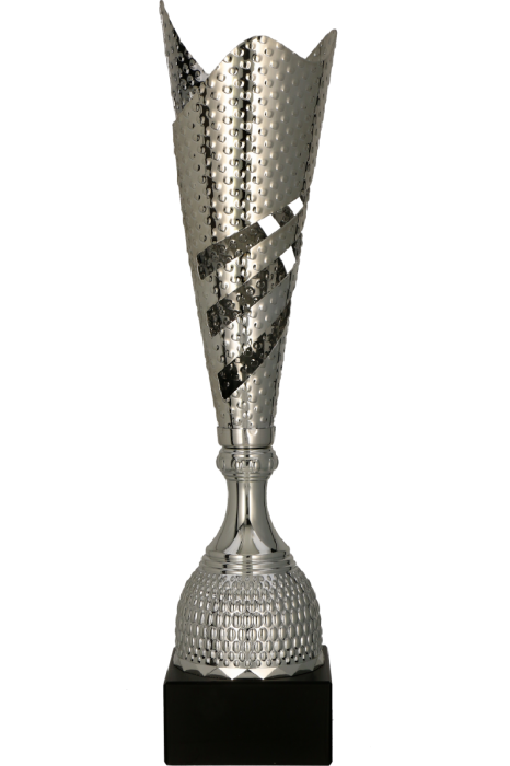 Puchar metalowy srebrny 3161 – 3 rozmiary (40,5–52,5 cm)