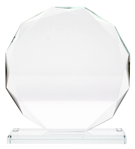 Trofeum szklane 80611 – 15 cm