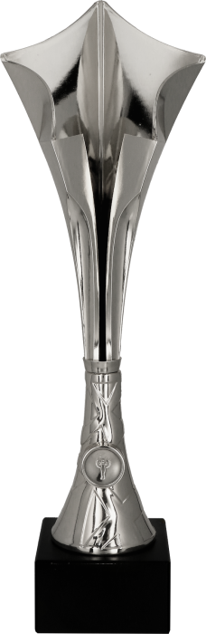 Puchar plastikowy srebrny 8370/S – 39 cm