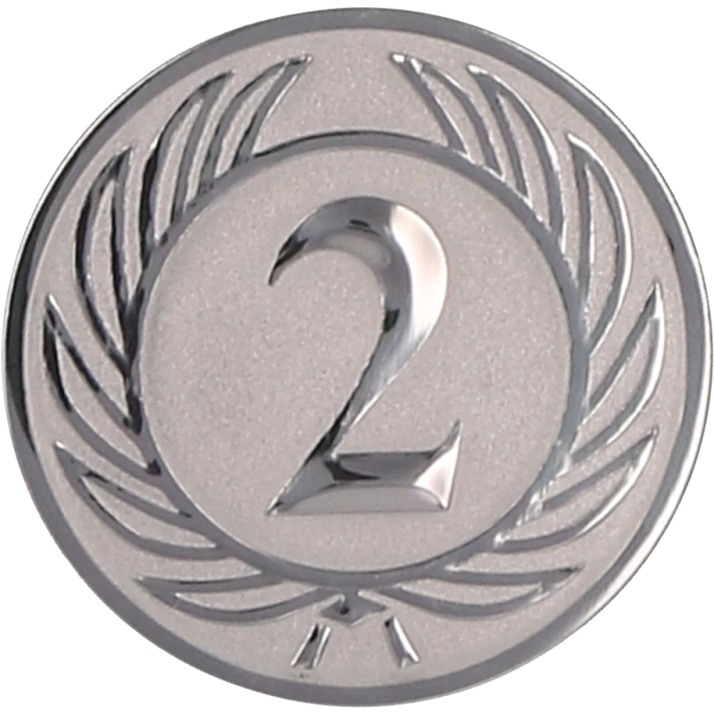 Emblemat aluminiowy 25 mm (wklejka) D1-A37 – numer 2