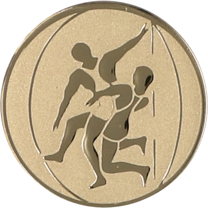 Emblemat aluminiowy 50 mm (wklejka) D2-A61 – zapasy