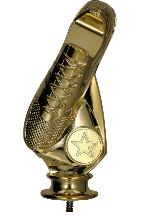 Figurka plastikowa złota F268/G – piłka nożna, 13,5 cm