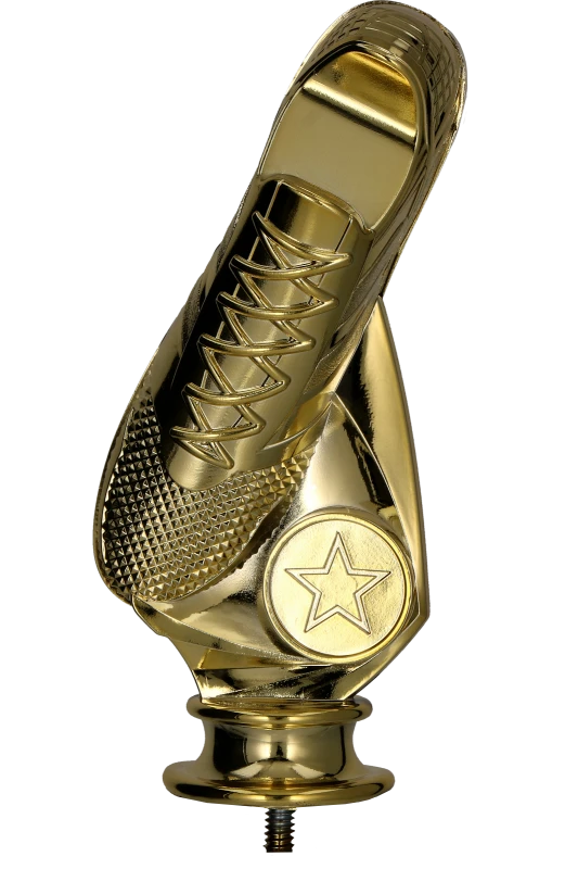 Figurka plastikowa złota F268/G – piłka nożna, 13,5 cm