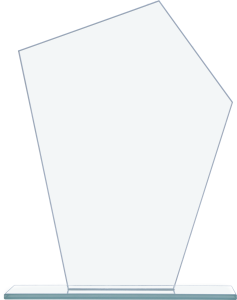Trofeum szklane M80 – 21 cm