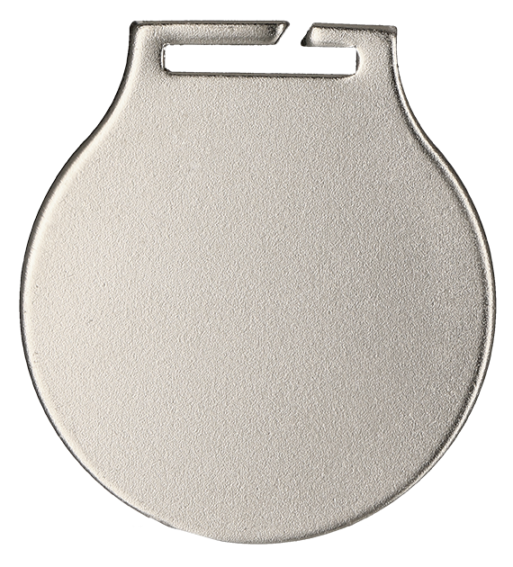 Medal stalowy Q-Medals w kolorze antycznego srebra MC6001/AS – Ø 50 mm