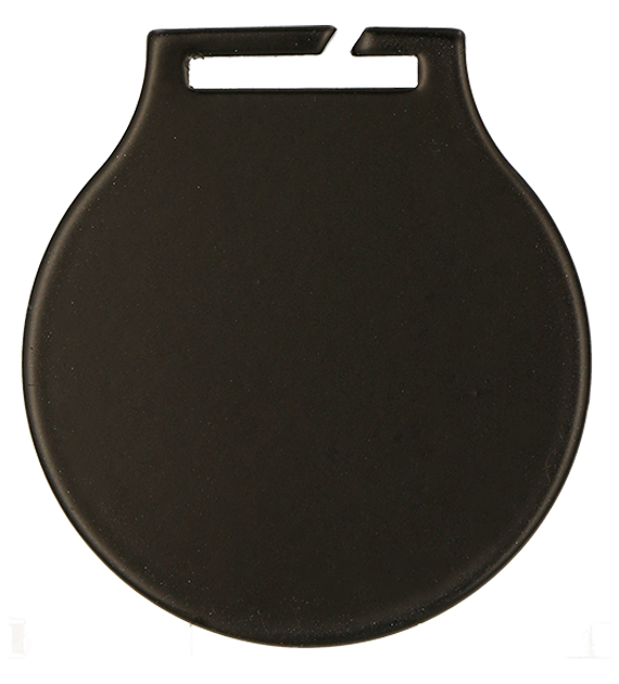 Medal stalowy Q-Medals czarny MC6001/BK – Ø 50 mm