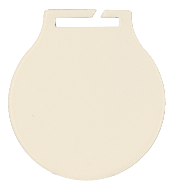 Medal stalowy Q-Medals biały MC6001/WH – Ø 50 mm