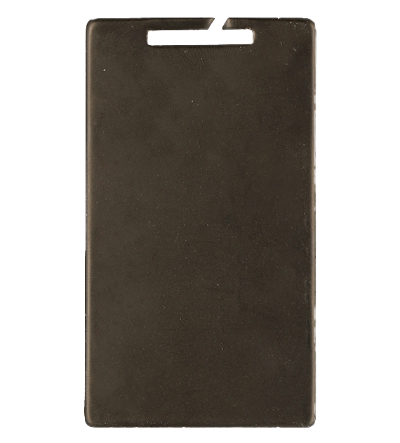 Medal stalowy Q-Medals czarny MC6005/BK – 80 × 45 mm