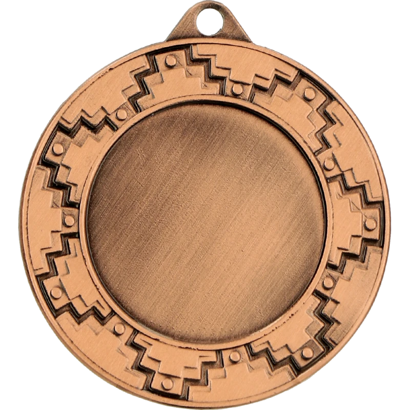 Medal stalowy brązowy z miejscem na emblemat ME0340/B – Ø 40 mm