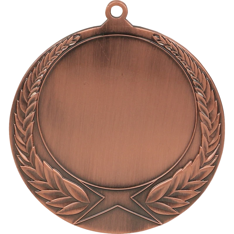 Medal stalowy brązowy z miejscem na emblemat 50 mm MMC1170/B – Ø 70 mm