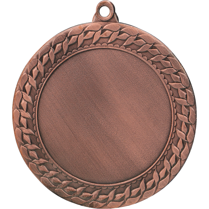 Medal stalowy brązowy z miejscem na emblemat 50 mm MMC2072/B – Ø 70 mm