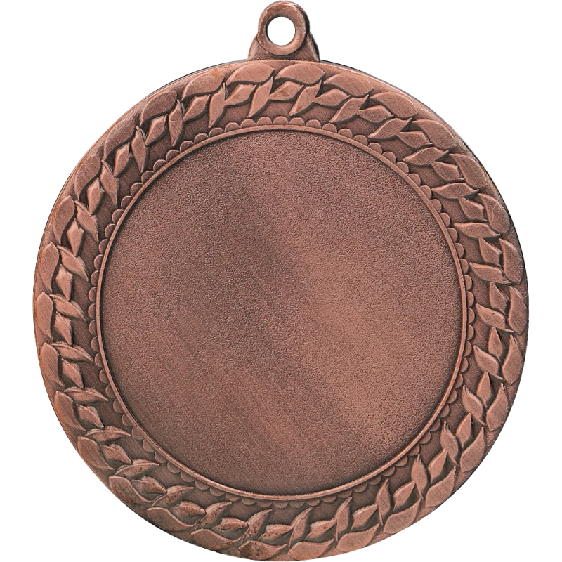 Medal stalowy brązowy z miejscem na emblemat 50 mm MMC2072/B – Ø 70 mm