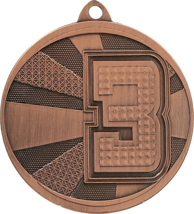 Medal stalowy brązowy MMC29050/B – Ø 50 mm