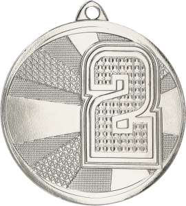 Medal stalowy srebrny MMC29050/S – Ø 50 mm