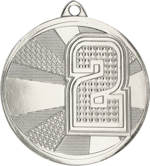 Medal stalowy srebrny MMC29050/S – Ø 50 mm