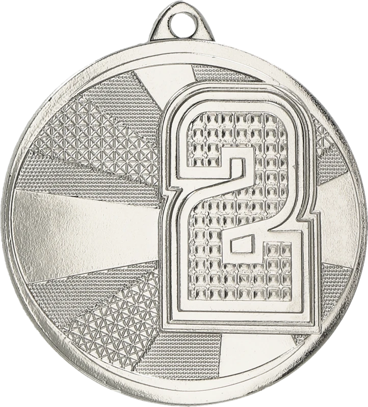 Medal stalowy srebrny MMC29050/S – Ø 50 mm