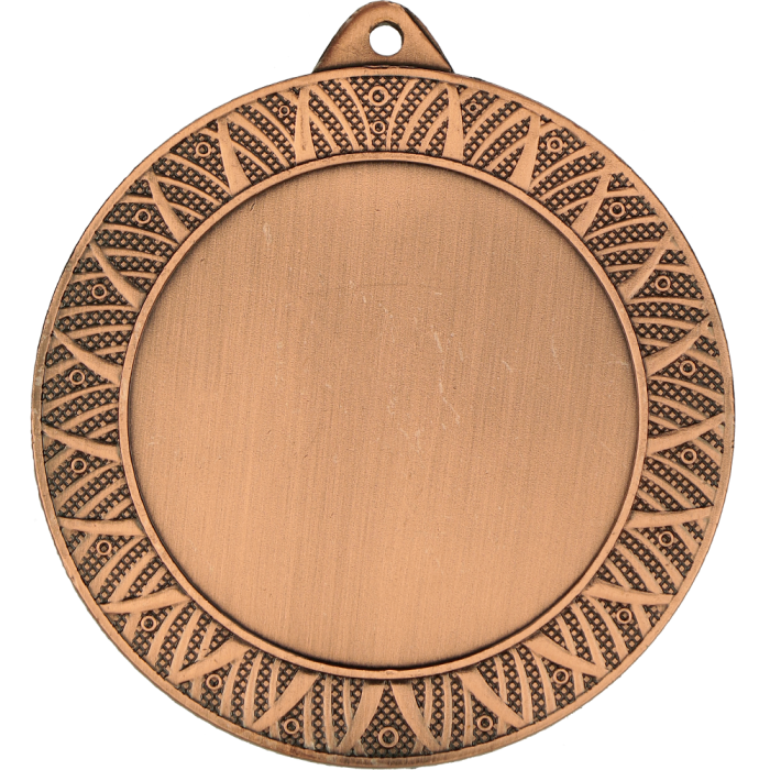 Medal stalowy brązowy z miejscem na emblemat MMC3080/B – Ø 70 mm