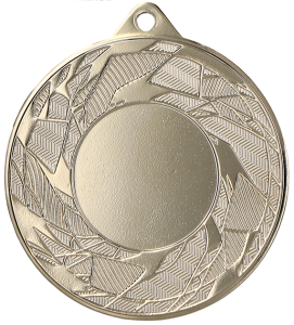 Medal stalowy srebrny MMC42050/S – Ø 50 mm