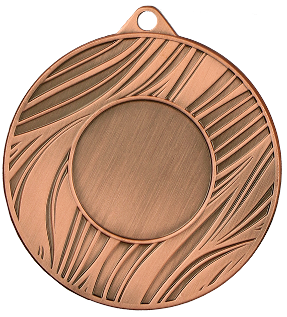 Medal stalowy brązowy MMC43050/B – Ø 50 mm