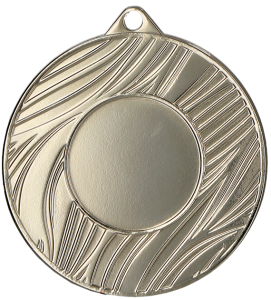 Medal stalowy srebrny MMC43050/S – Ø 50 mm