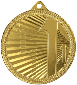 Medal stalowy złoty MMC44050/G – Ø 50 mm
