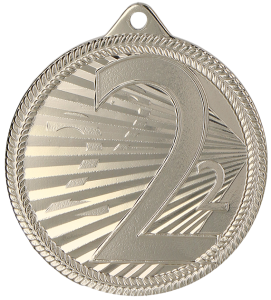 Medal stalowy srebrny MMC44050/S – Ø 50 mm