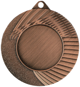 Medal stalowy brązowy z miejscem na emblemat 25 mm MMC4502/B – Ø 45 mm