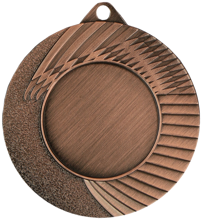 Medal stalowy brązowy z miejscem na emblemat 25 mm MMC4502/B – Ø 45 mm