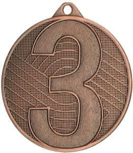 Medal stalowy brązowy MMC4503/B – Ø 45 mm