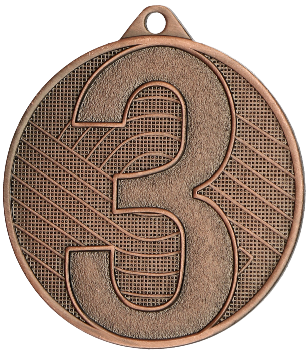 Medal stalowy brązowy MMC4503/B – Ø 45 mm