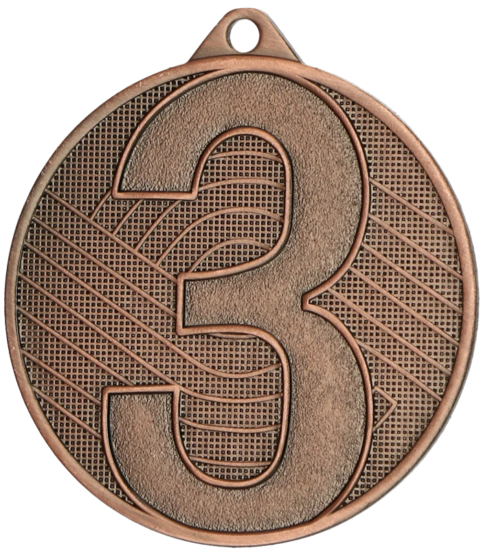 Medal stalowy brązowy MMC4503/B – Ø 45 mm