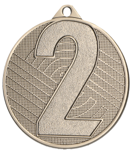 Medal stalowy srebrny MMC4503/S – Ø 45 mm
