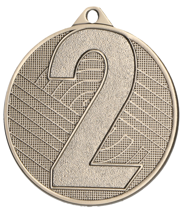 Medal stalowy srebrny MMC4503/S – Ø 45 mm