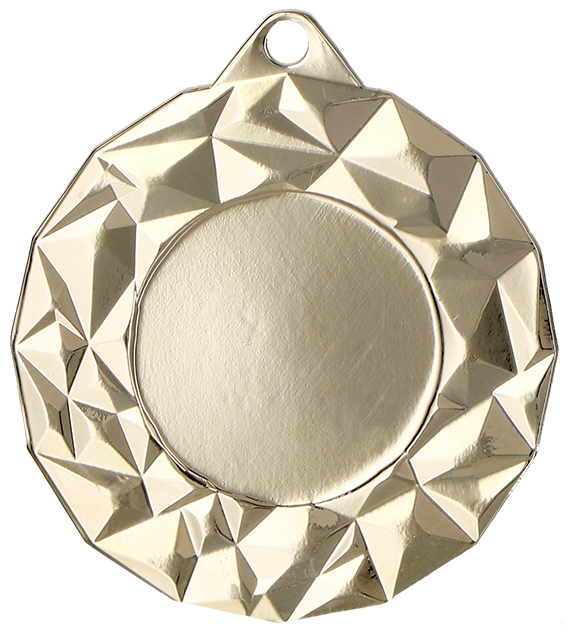 Medal stalowy srebrny MMC4512/S – Ø 45 mm
