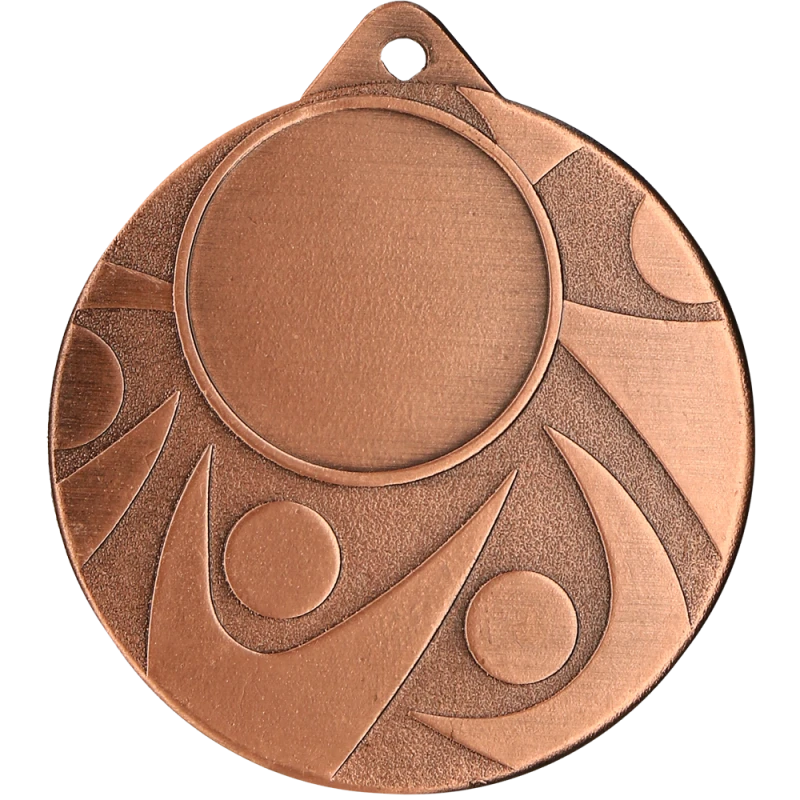 Medal stalowy brązowy z miejscem na emblemat 25 mm MMC5850/B – Ø 50 mm