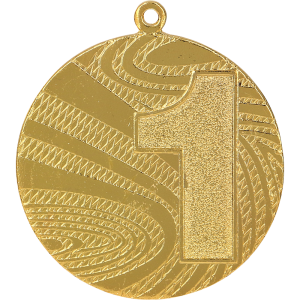 Medal stalowy złoty MMC6040/G – Ø 40 mm