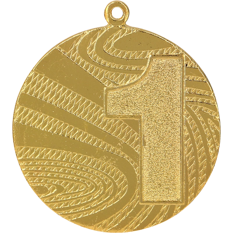 Medal stalowy złoty MMC6040/G – Ø 40 mm