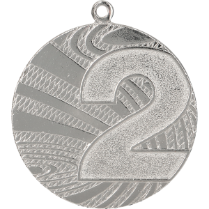 Medal stalowy srebrny MMC6040/S – Ø 40 mm