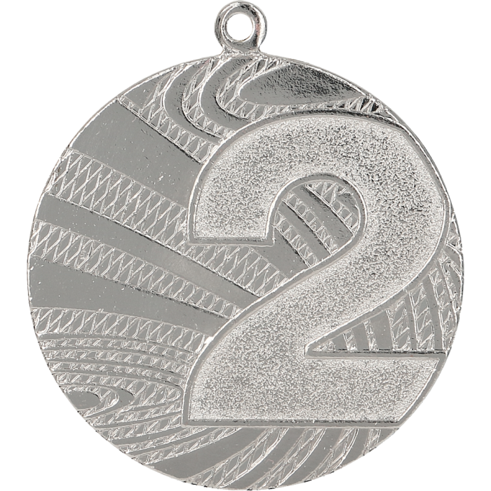Medal stalowy srebrny MMC6040/S – Ø 40 mm