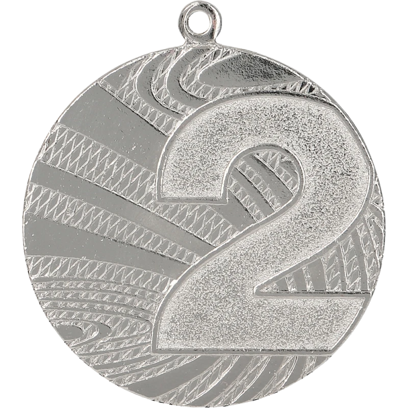 Medal stalowy srebrny MMC6040/S – Ø 40 mm