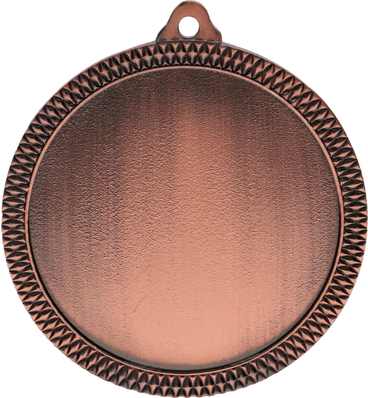 Medal stalowy brązowy z miejscem na emblemat 50 mm MMC6060/B – Ø 60 mm