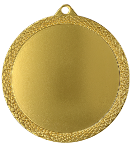 Medal stalowy złoty MMC6062/G – Ø 60 mm