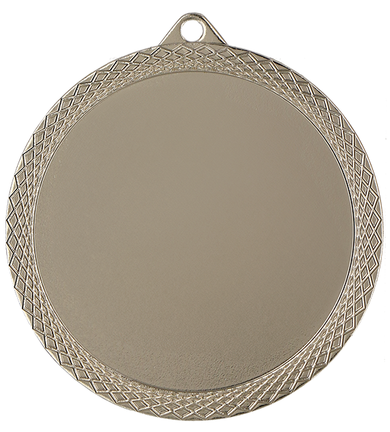 Medal stalowy srebrny MMC6062/S – Ø 60 mm