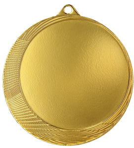 Medal stalowy złoty MMC6063/G – Ø 60 mm