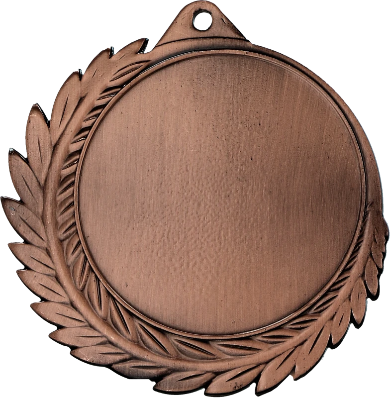 Medal stalowy brązowy z miejscem na emblemat 50 mm MMC7010/B – Ø 70 mm