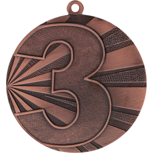Medal stalowy brązowy MMC7071/B – Ø 70 mm