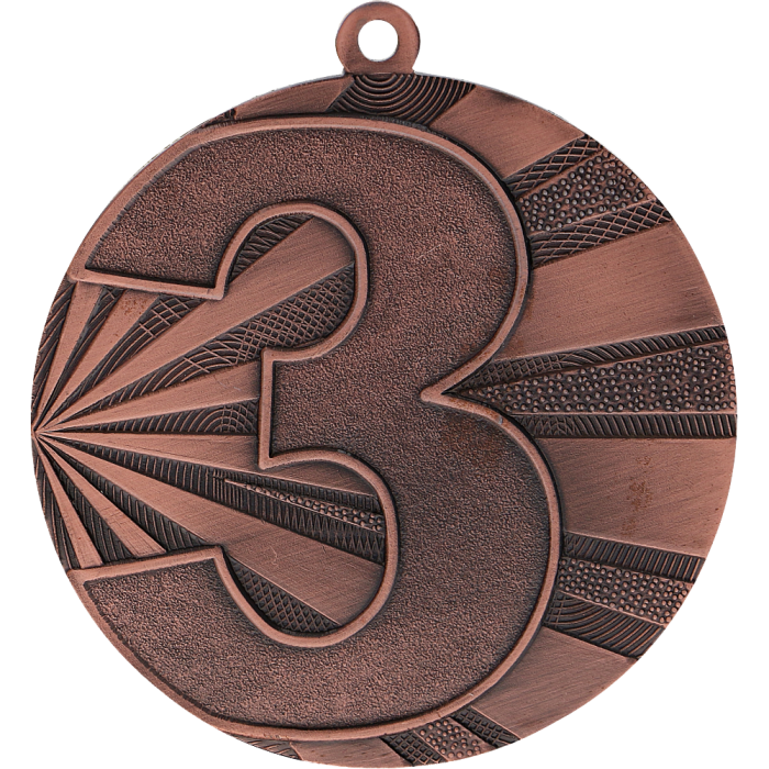 Medal stalowy brązowy MMC7071/B – Ø 70 mm