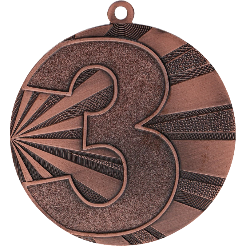 Medal stalowy brązowy MMC7071/B – Ø 70 mm