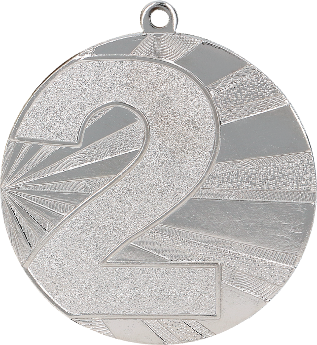 Medal stalowy srebrny MMC7071/S – Ø 70 mm