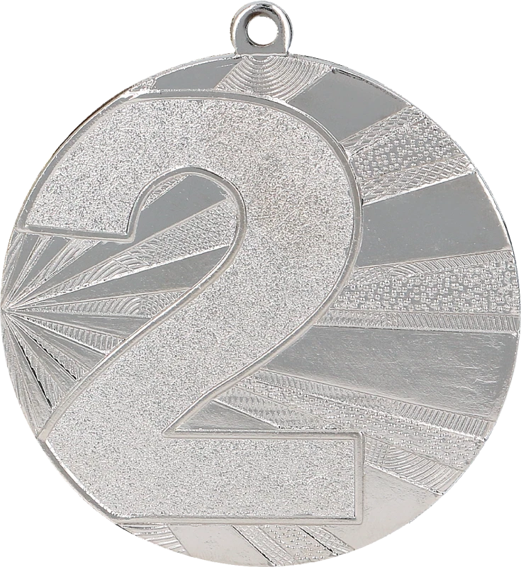 Medal stalowy srebrny MMC7071/S – Ø 70 mm